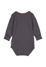 Müsli by Green Cotton Langarmbody Unifarben dunkelblau 68 - 1