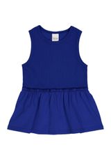 Fred s World by Green Cotton Top Unifarben blau 128 - 0