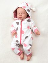 Baby Sweets Strampler Koala Bommel weiß - 2