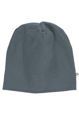 Müsli by Green Cotton Mütze Unifarben blau 128/134 - 2