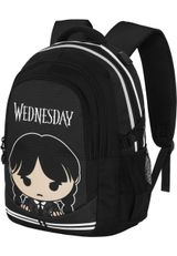 Wednesday Cute-PLUS Running Rucksack 34x46x21 cm schwarz grau Onesize Kinder - 0