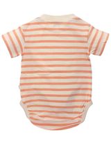 Ebbe Kids Body Anker Streifen Koralle/Weiß 62 (0-3 Monate) - 1