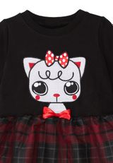 Kleid Mädchen rot 104 - 2