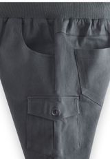 T-Shirt & Gabardine Shorts Set dunkelgruen 110 - 6