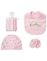 Rock A Bye Baby Boutique 8 Teile Set Hase rosa 50/56 (Neugeborene) - 3