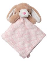 Snuggle Tots 2 pièces Ensemble Lapin Floral 75x75 cm Rose - 1