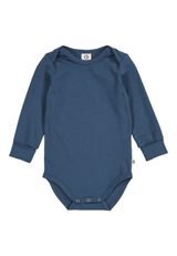 Green Cotton Langarmbody dunkelblau 74 - 0
