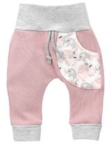 Puschel-Design Set 3 Teile Elefant rosa grau 56 (Neugeborene) - 1