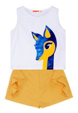 Denokids Unifarben weiss 110 - 0