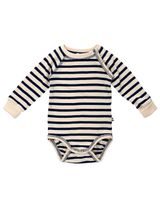 Ebbe Kids Body Streifen beige 56 (Neugeborene) - 0