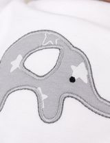 Baby Sweets 2 Teile Set Elefant Little Elephant Sterne weiß - 5