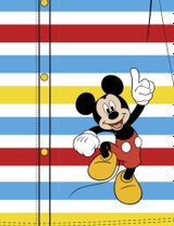 Disney Veste de pluie Mickey Mouse Déperlant et coupe-vent Multicolore - 1