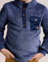 Ebbe Kids Fleecepullover Fleece Dark Sky 140 (9-10 Jahre) - 1