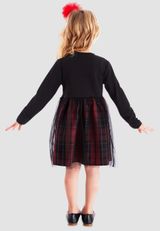 Kleid Mädchen rot 104 - 4