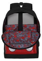 Disney Mickey Mouse Iconic-Silver HS 43x31x18 cm schwarz Onesize Kinder - 2