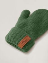 BabyMocs Handschuhe Fleece grün Onesize Kinder - 1