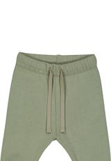 Müsli by Green Cotton Babysweathose Unifarben grün 68 - 2