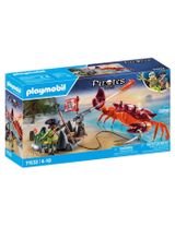 Playmobil 26 Teile PLAYMOBIL® Kampf gegen die Riesenkrabbe Pirates 10x10,5x8,5 cm 4+ Jahre bunt - 2