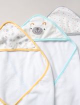 Snuggle Tots 6 pièces Ensemble Ours Étoiles 71x71 cm Blanc - 2