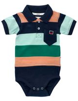 Ebbe Kids Body Navy Multi Block 68 (3-6 Monate) - 0