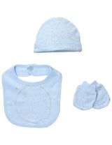 Rock A Bye Baby Boutique 5 Teile Set Elefant hellblau 50/56 (Neugeborene) - 3