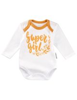 Baby Sweets 3 Teile Set Super girl Floral weiß - 1