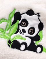 Baby Sweets Decke Happy Panda 110x90 cm beige - 3