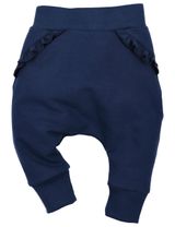 NINI Hose Rüschen navy 80 (9-12 Monate) - 0