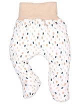 NINI Pantalon Carrés Beige - 0