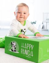 Baby Sweets 14 Teile Set Happy Panda grün Newborn (56) - 12