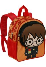 Warner Bros. Harry Potter Bobblehead-Pocket Rucksack 22x28x10 cm rot orange Onesize Kinder - 2