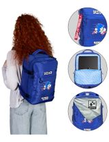 Sega Sac à dos Sonic Bleu - 3