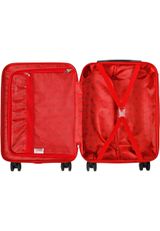 Naruto Clouds-ABS 4-Wheel Cabin Suitcase Schwarz 38x55x20 cm schwarz Onesize Kinder - 4