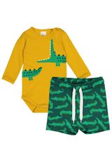 Fred s World by Green Cotton Set Unifarben gelb 68 - 0