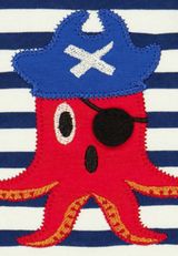 Fred s World by Green Cotton Babyshirt Streifen dunkelblau 80 - 2