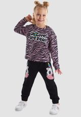 Denokids Unicorn Zebra T-Shirt & Pants Set Mädchen pink 98 - 7