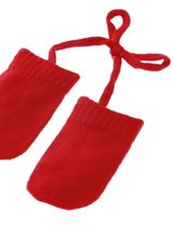 Villervalla Handschuhe 0-12 Monate rot - 2