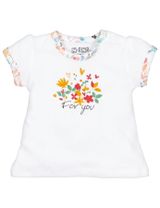 NINI T-shirt Floral Blanc - 0