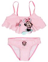Disney 2 Teile Bikini Minnie Mouse Streifen weiß 104/110 (4-5 Jahre) - 0