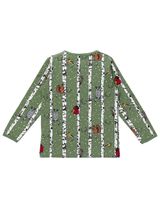 Villervalla Langarmshirt Winter grün - 1