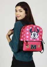 Disney Minnie Mouse Class-Sweet Rucksack 26x33x12 cm rot pink Onesize Kinder - 4