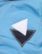Baby Sweets 2 Teile Set Flicken Triangle blau - 4