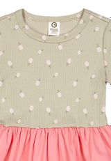 Müsli by Green Cotton Kleid Unifarben rosa 98 - 2