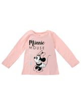 Disney Langarmshirt Minnie Mouse 128 (7-8 Jahre) Rosa - 0