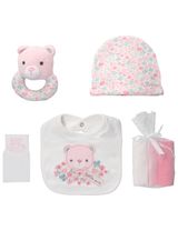 Rock A Bye Baby Boutique 10 Teile Set Teddybär Floral weiß - 4