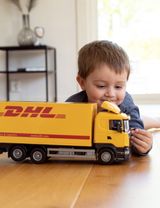 EMEK SCANIA 2 Teile Spielzeugauto DHL Lkw und Anhänger CE-zertifiziert 650x110x160 mm 3+ Jahre gelb - 3