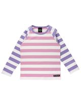 Villervalla Langarmshirt Streifen rosa 122 (6-7 Jahre) - 0