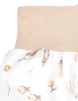 NINI Pantalon Tortue Blanc 3-6M (68 cm) - 2
