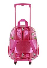 Hello Kitty Sanrio Funny-Small 3D Backpack with Wheels Rucksack 34x26x13 cm gruen Onesize Kinder - 1