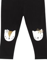 Denokids Cat Fellows T-Shirt & Leggings Set Mädchen schwarz 92 - 6